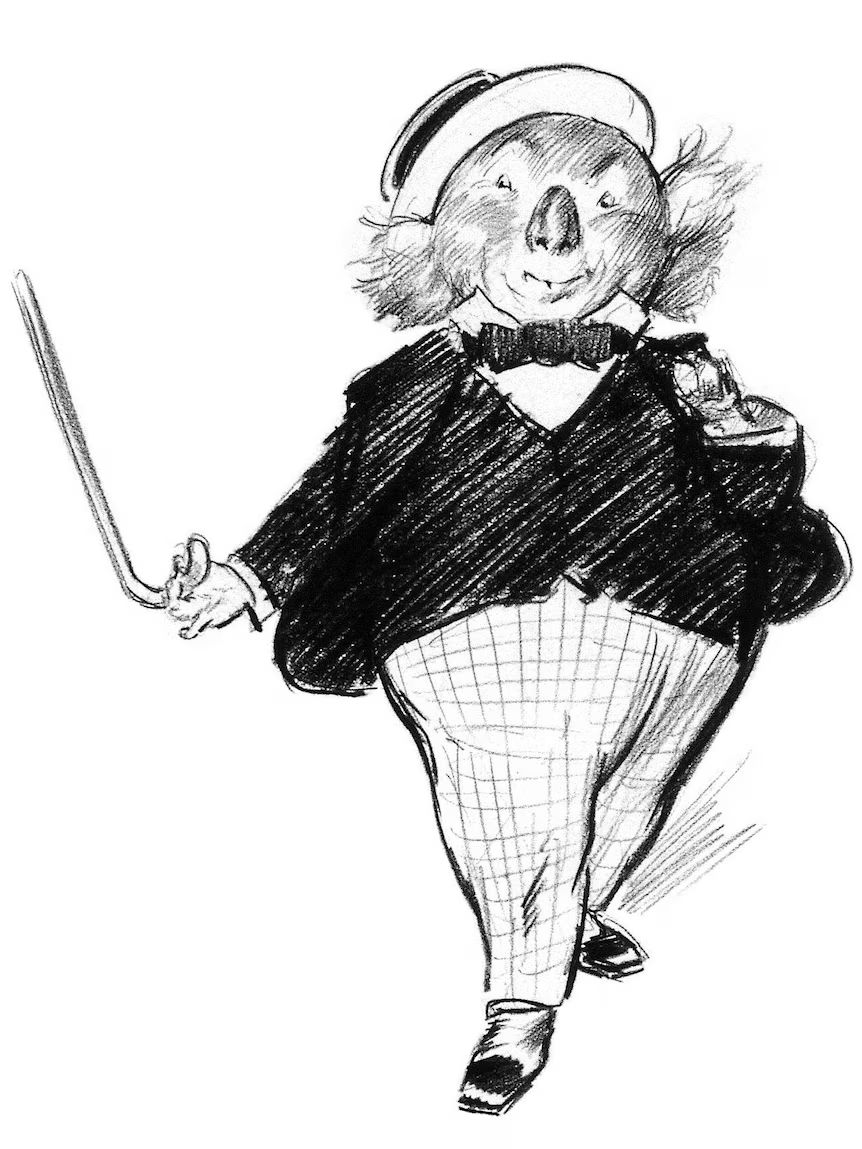 Bunyip Bluegum, gentleman of leisure